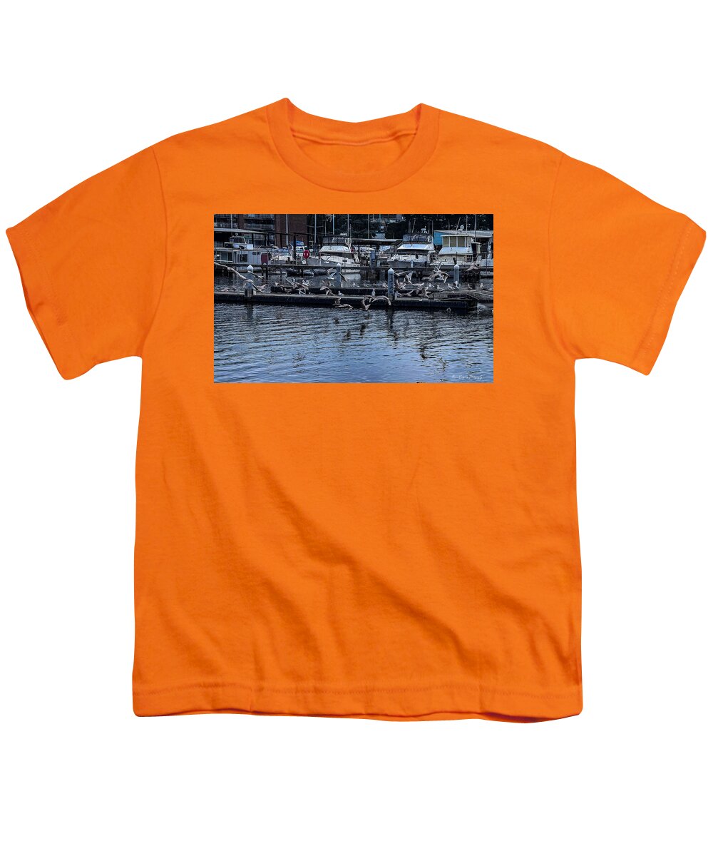 Birds at the Dock - Youth T-Shirt