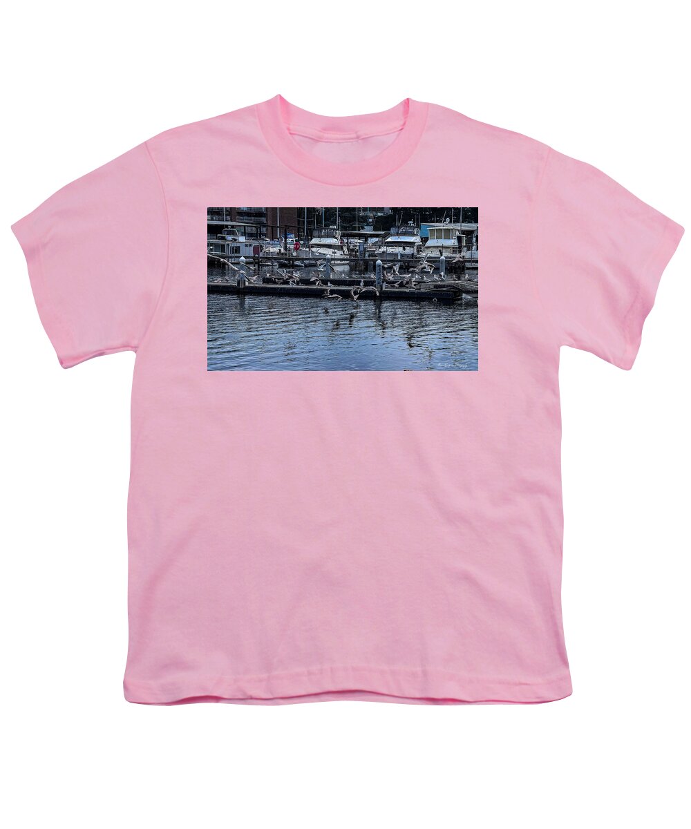 Birds at the Dock - Youth T-Shirt