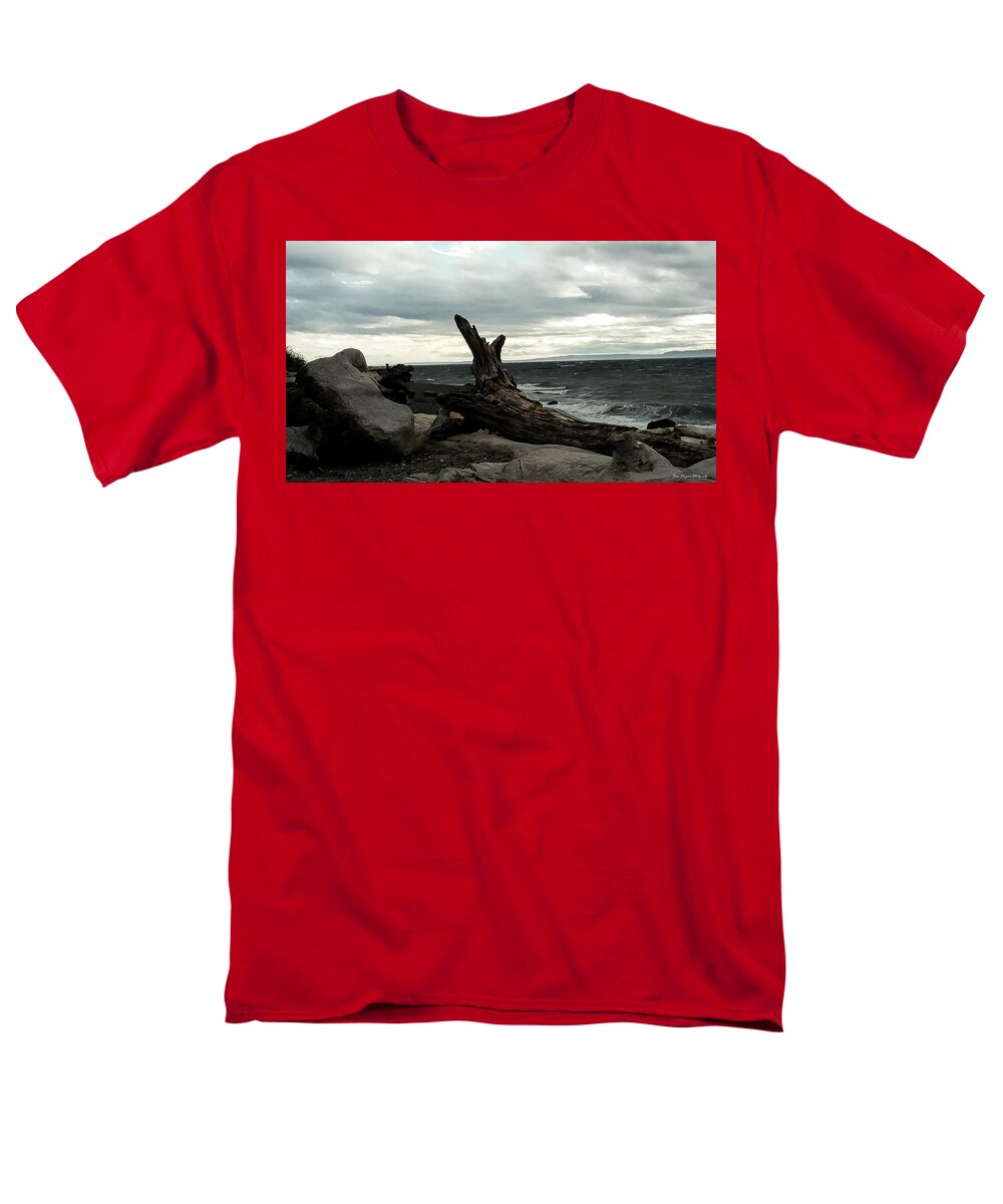 Burnt wood - Men's T-Shirt (Regular Fit)