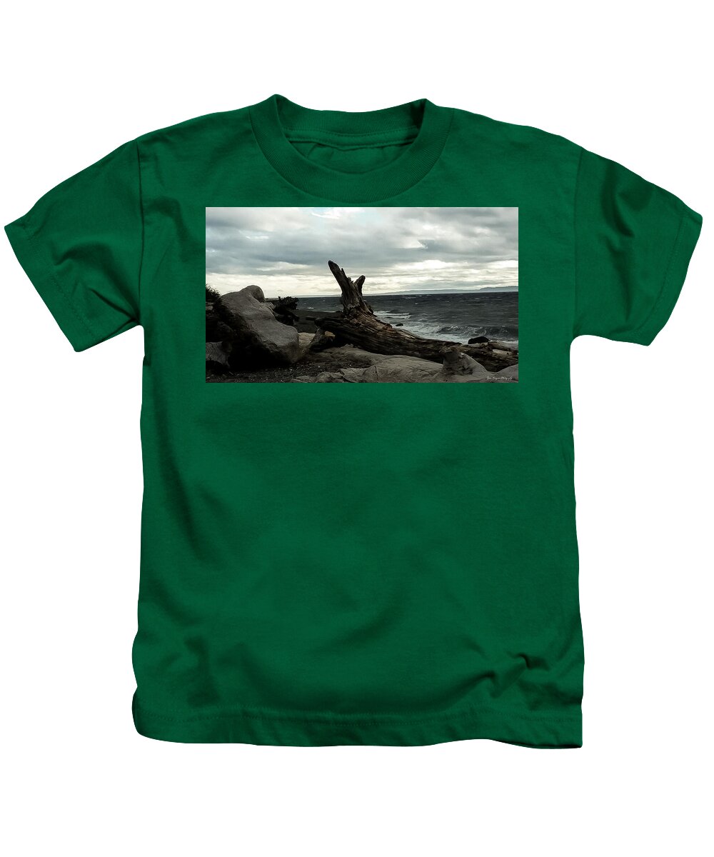 Burnt wood - Kids T-Shirt