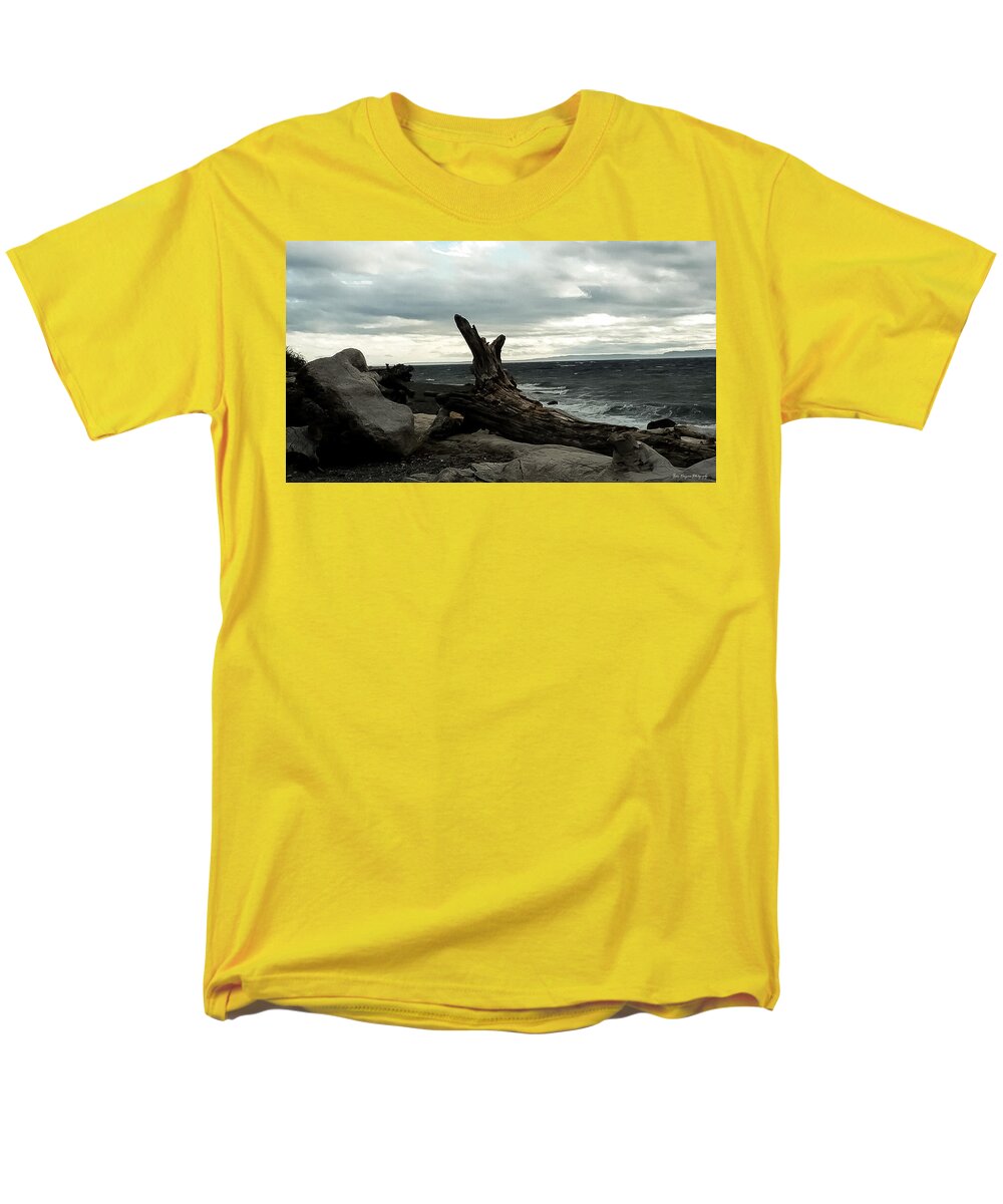 Burnt wood - Men's T-Shirt (Regular Fit)