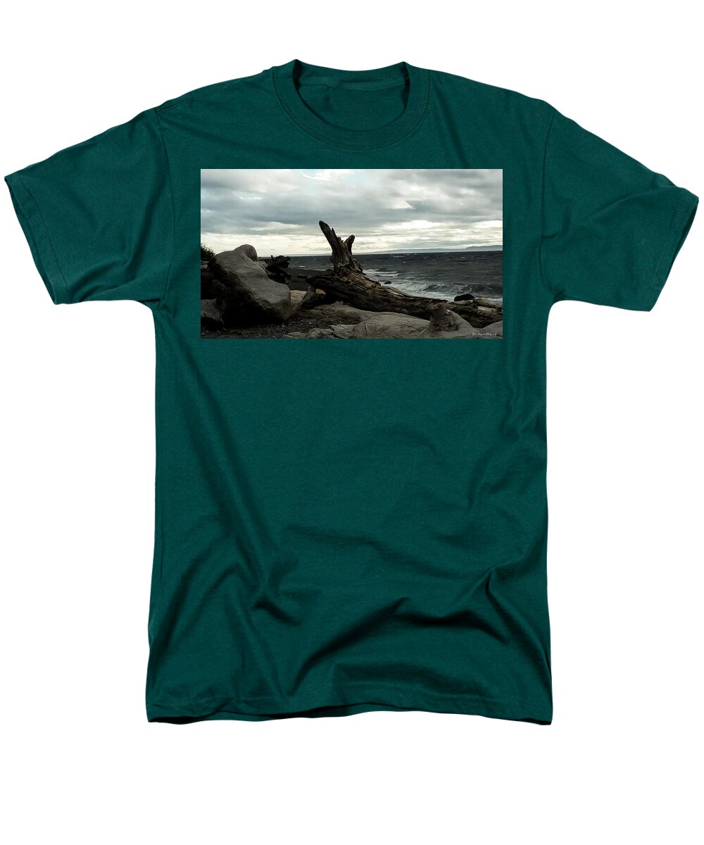 Burnt wood - Men's T-Shirt (Regular Fit)