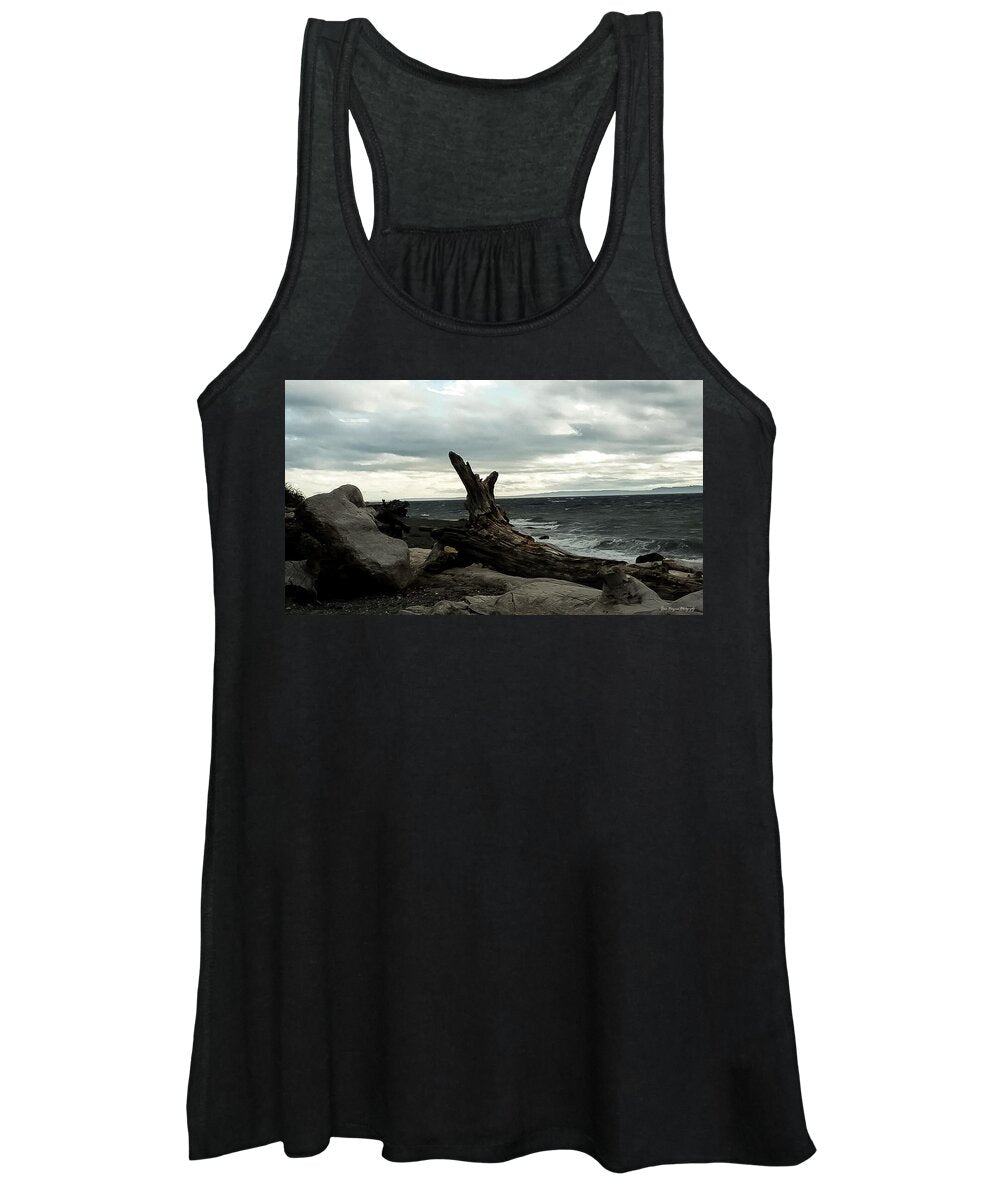 Burnt wood - Women's Tank Top