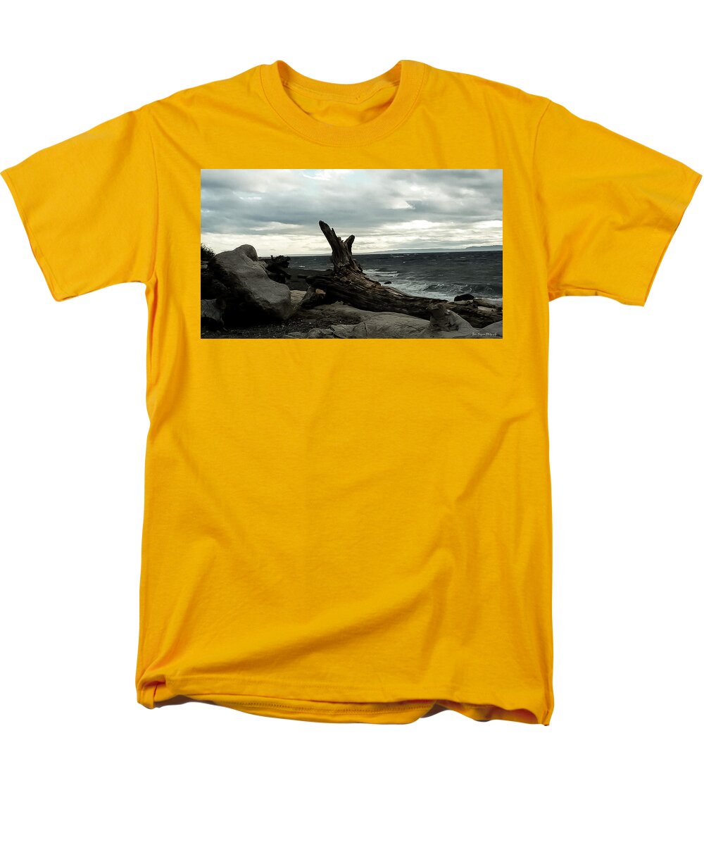 Burnt wood - Men's T-Shirt (Regular Fit)