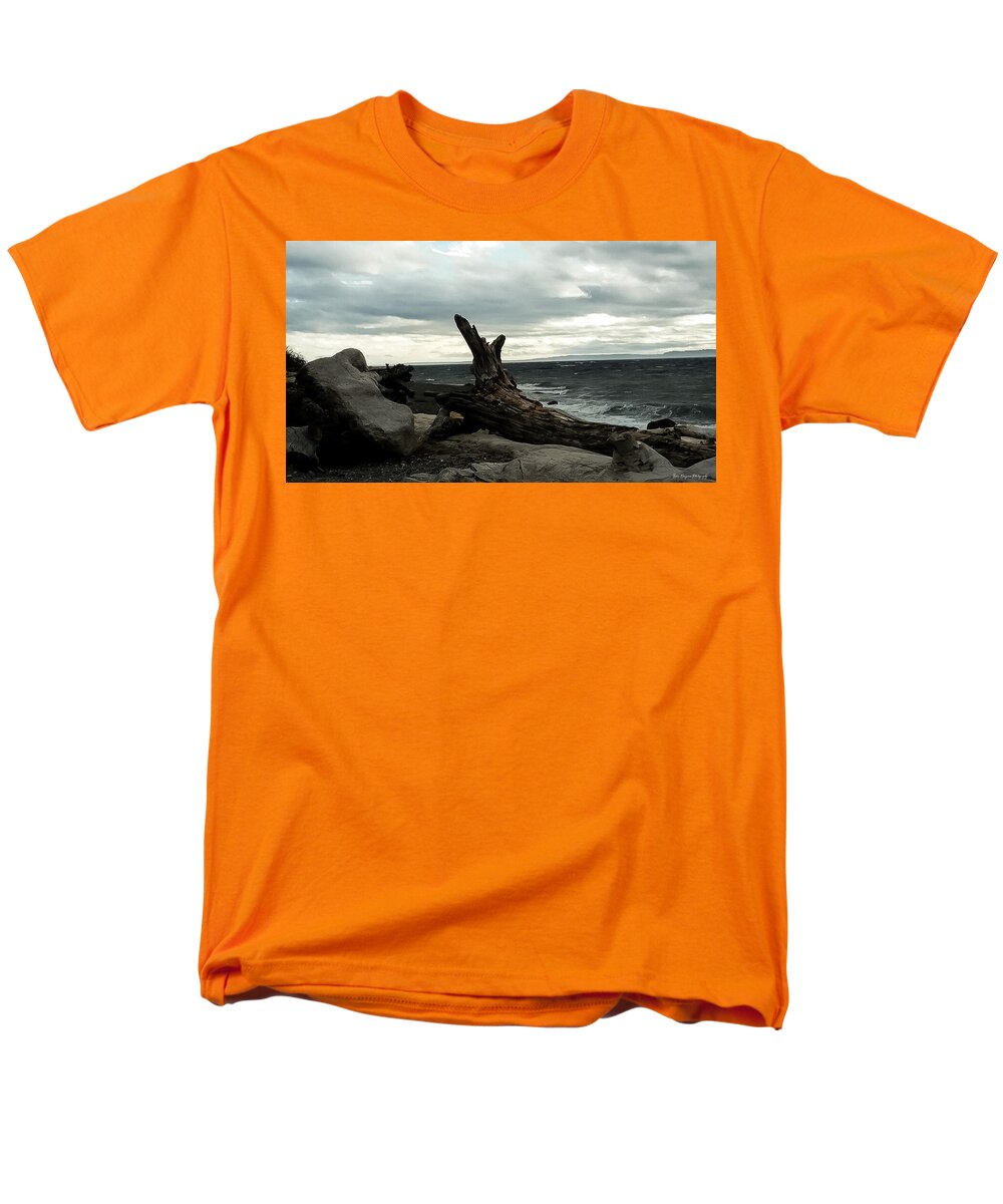 Burnt wood - Men's T-Shirt (Regular Fit)