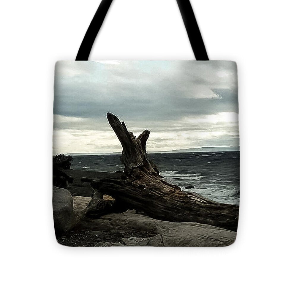 Burnt wood - Tote Bag