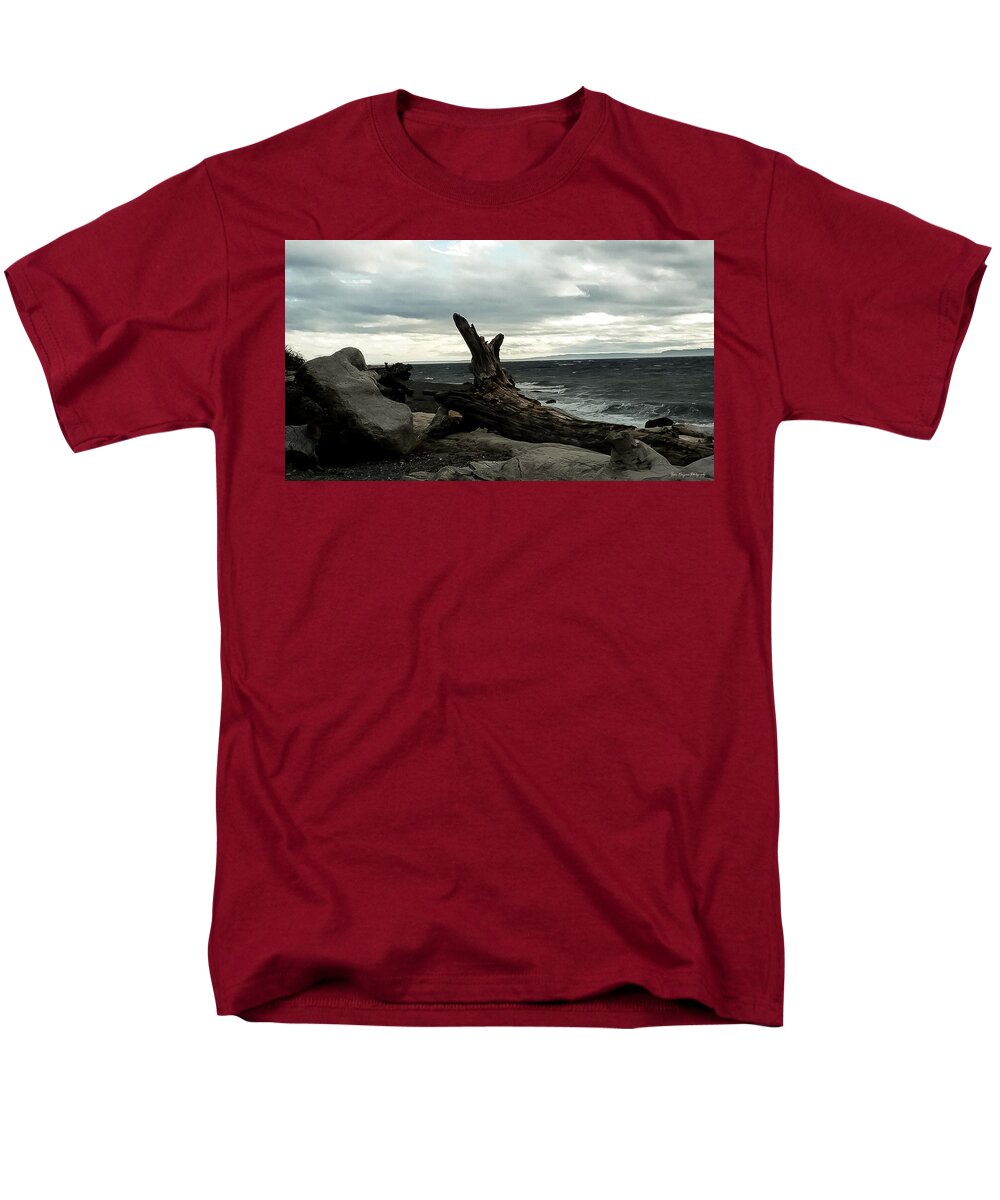 Burnt wood - Men's T-Shirt (Regular Fit)