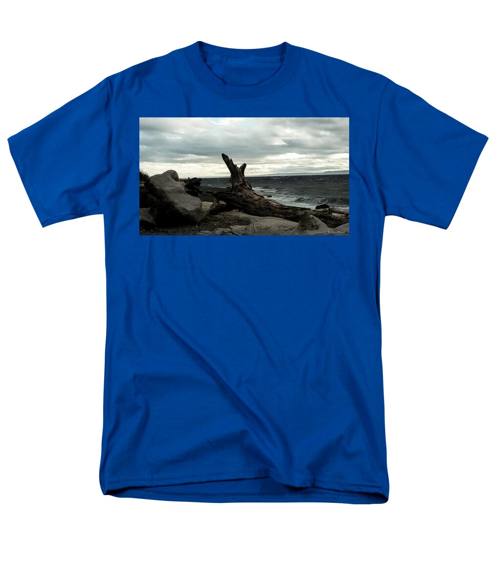 Burnt wood - Men's T-Shirt (Regular Fit)