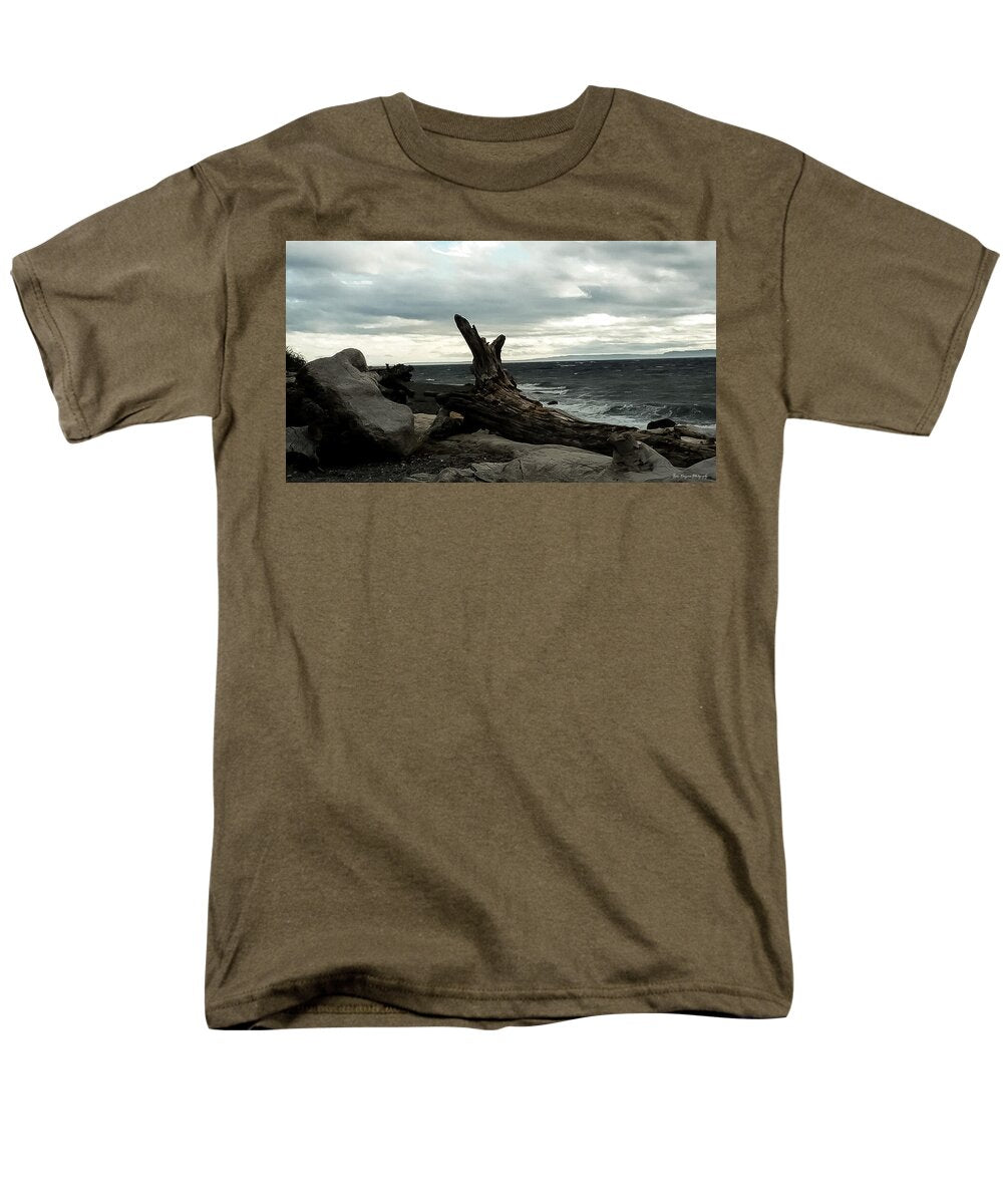 Burnt wood - Men's T-Shirt (Regular Fit)