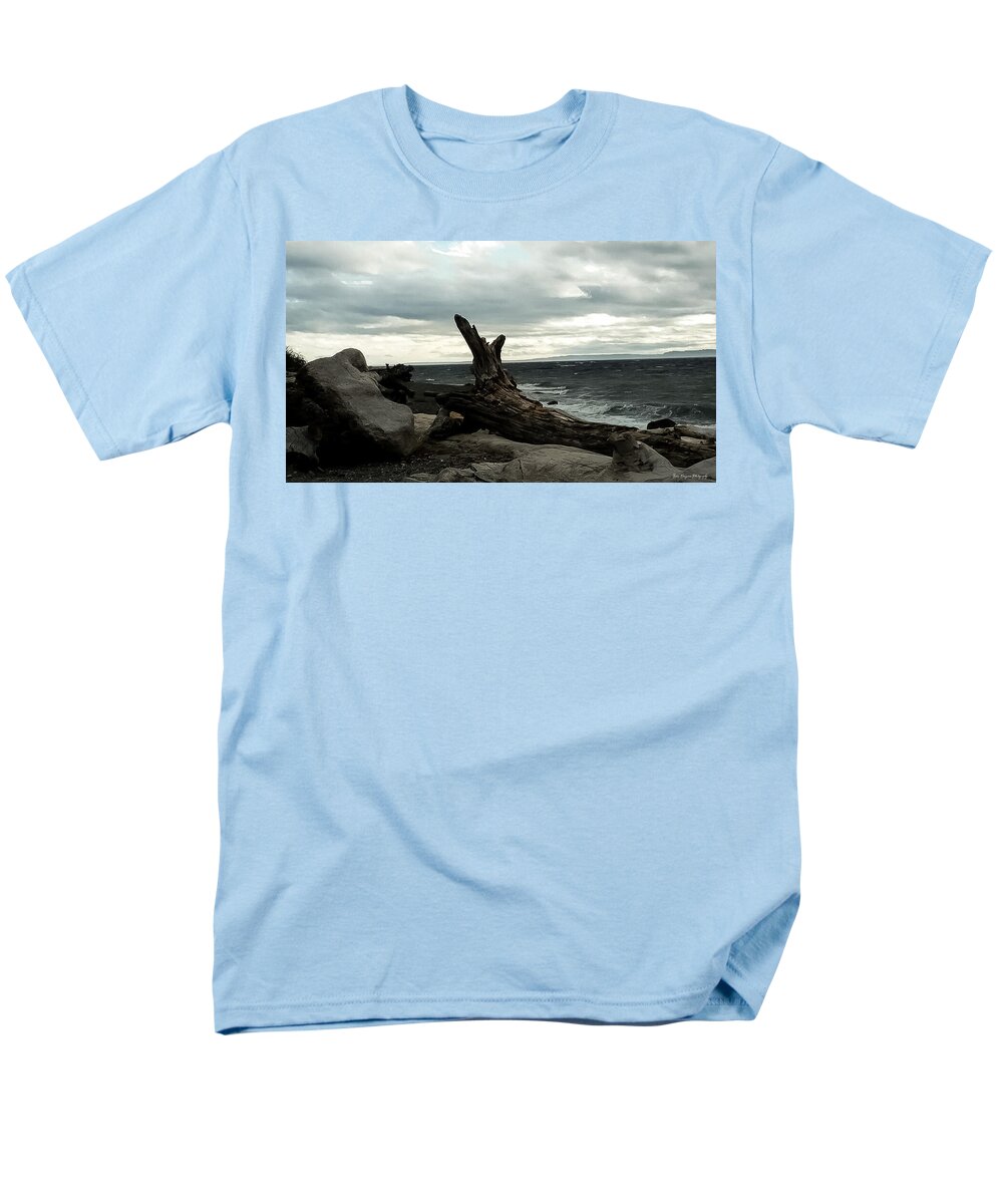 Burnt wood - Men's T-Shirt (Regular Fit)