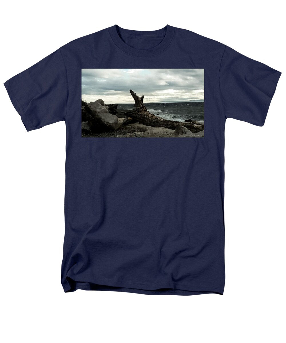 Burnt wood - Men's T-Shirt (Regular Fit)