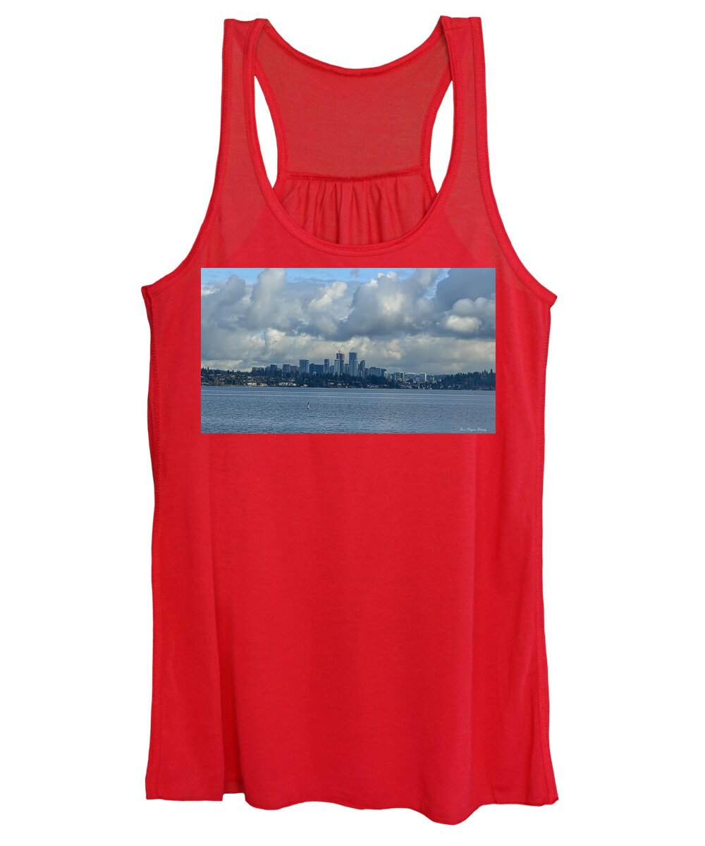 Clouds above the city - Women's Tank Top