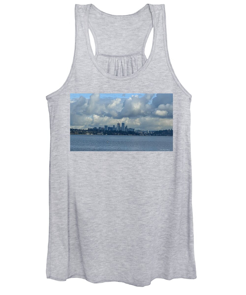 Clouds above the city - Women's Tank Top