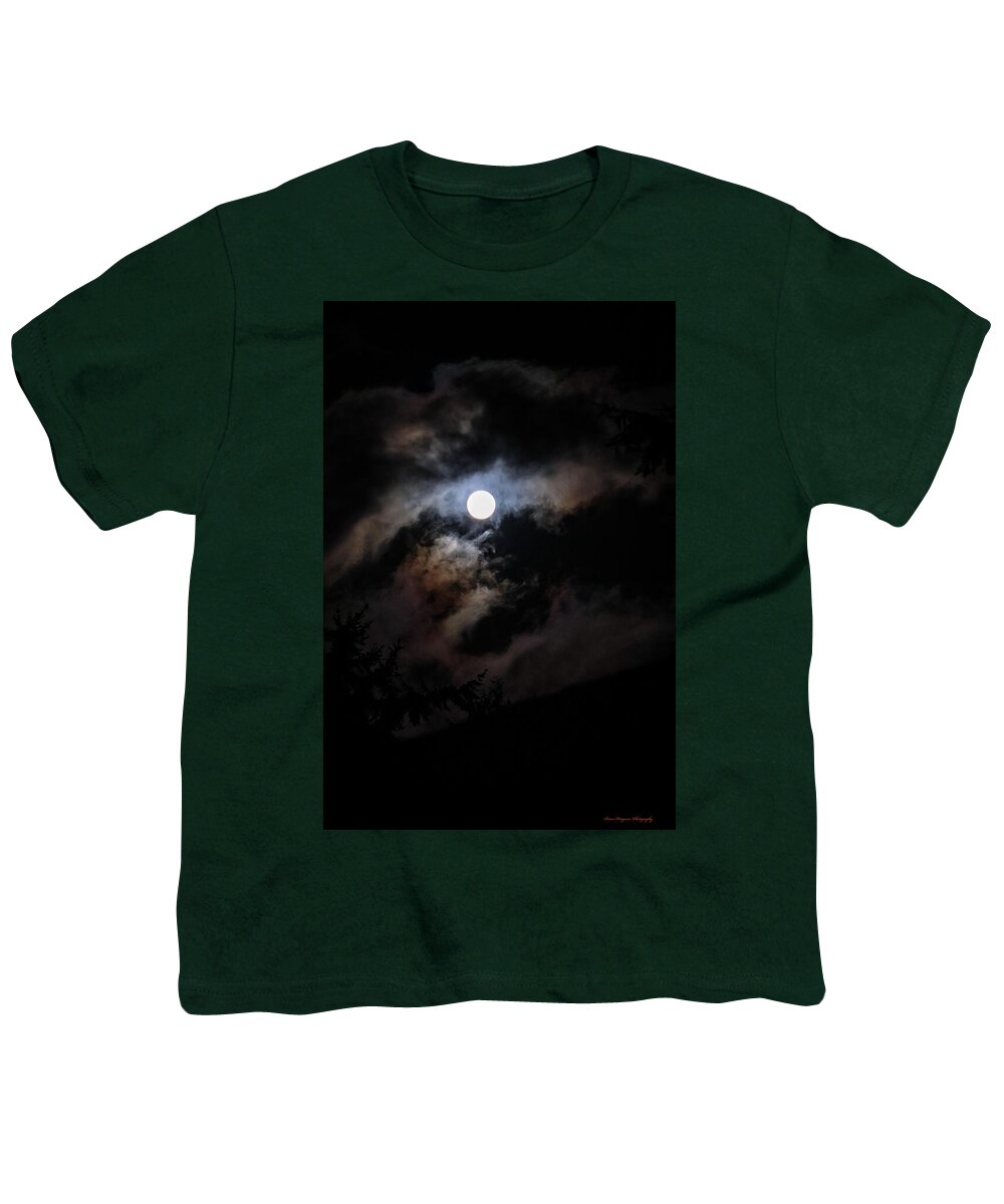 Clouds around the moon - Youth T-Shirt