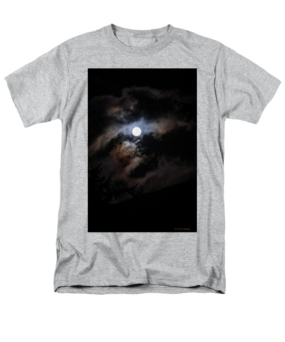 Clouds around the moon - Men's T-Shirt (Regular Fit)