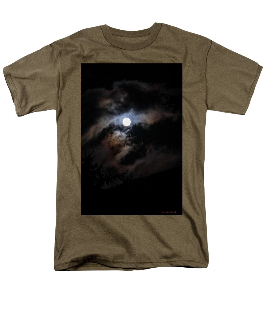 Clouds around the moon - Men's T-Shirt (Regular Fit)