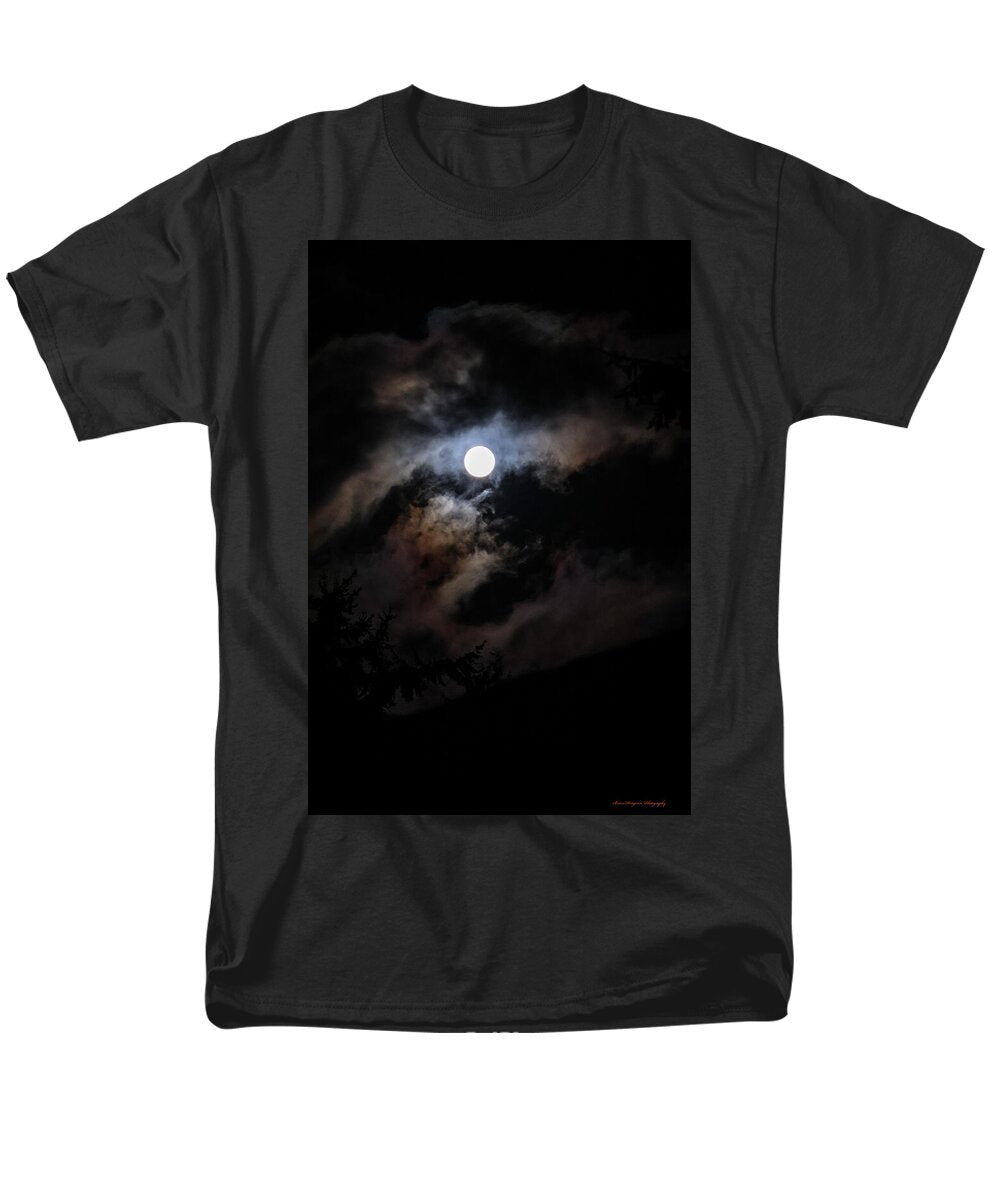 Clouds around the moon - Men's T-Shirt (Regular Fit)