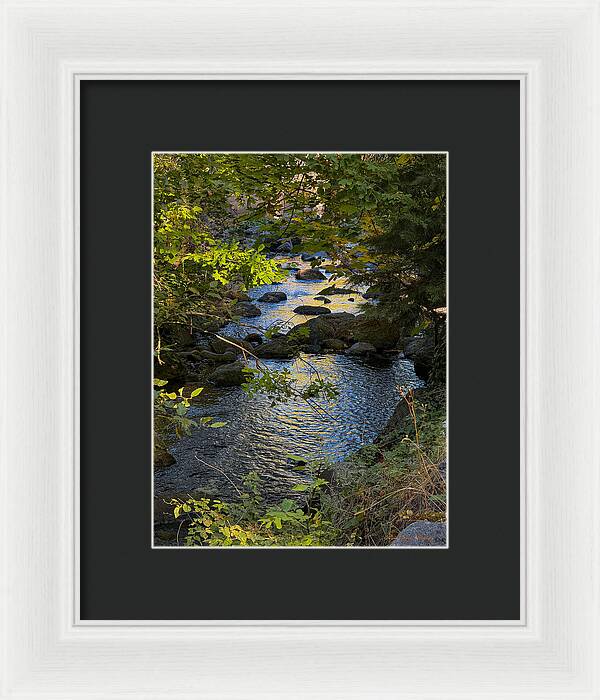 Creek - Framed Print