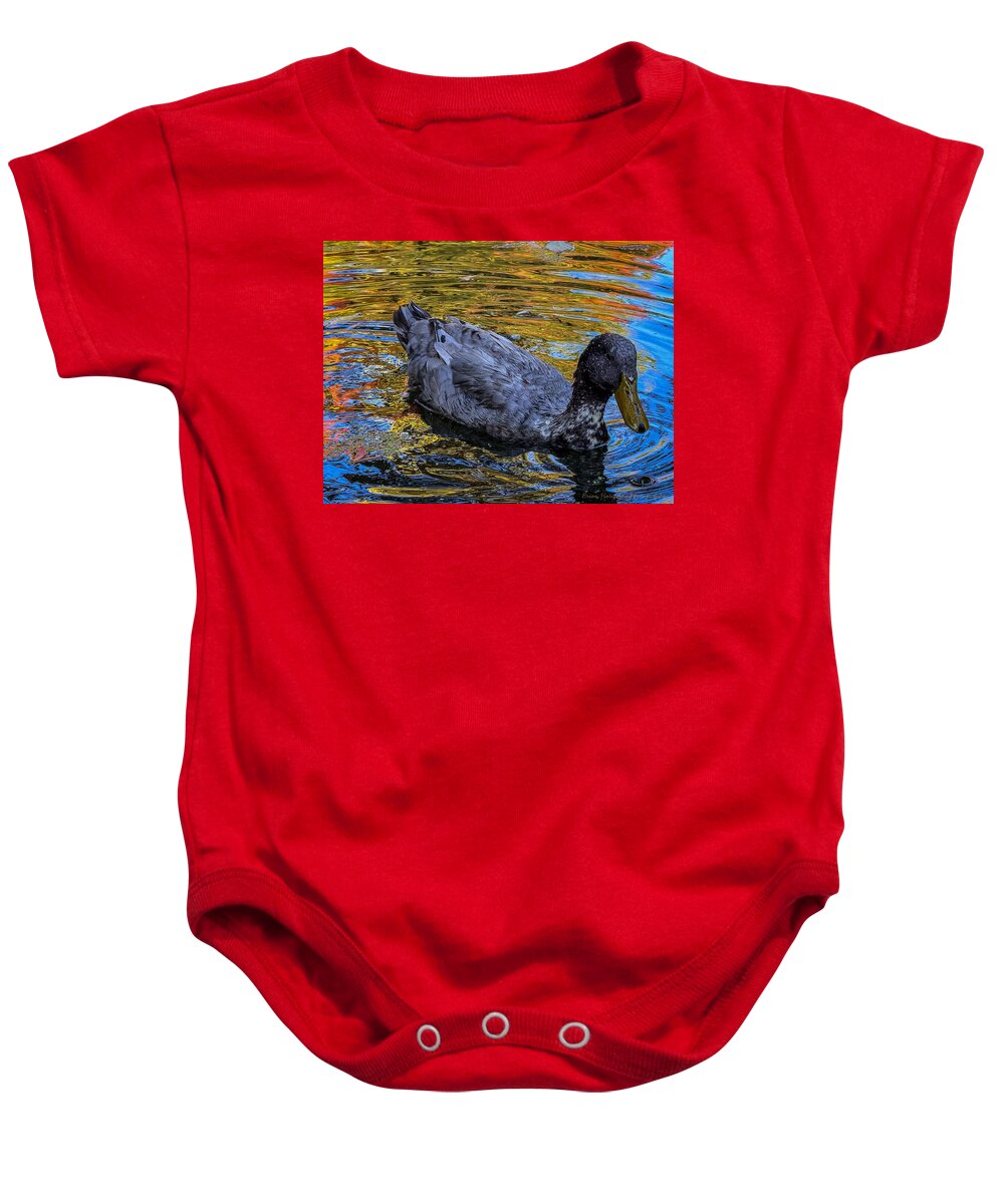 Duck in the pond - Baby Onesie