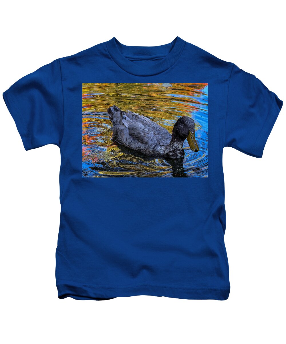 Duck in the pond - Kids T-Shirt