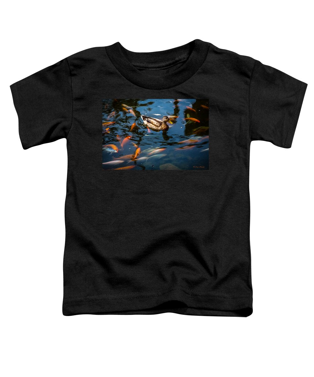 Duck with the koi - Toddler T-Shirt