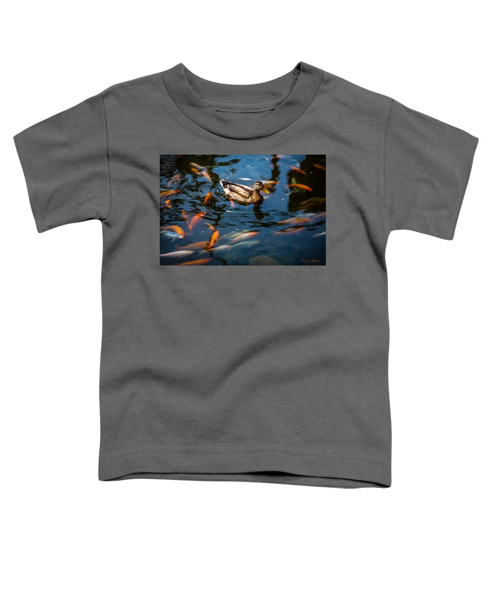 Duck with the koi - Toddler T-Shirt