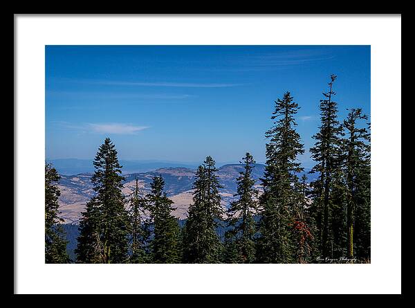 Mt Shasta 3 - Framed Print