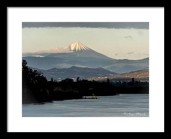 Mt Shasta - Framed Print