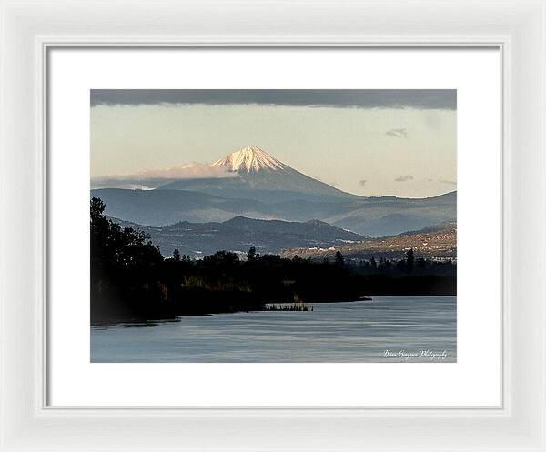Mt Shasta - Framed Print