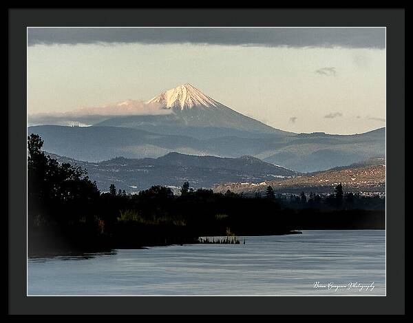 Mt Shasta - Framed Print