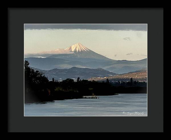 Mt Shasta - Framed Print