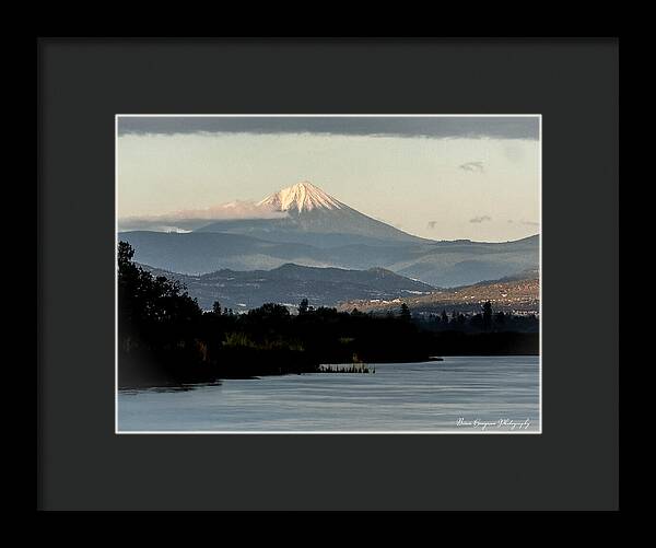 Mt Shasta - Framed Print
