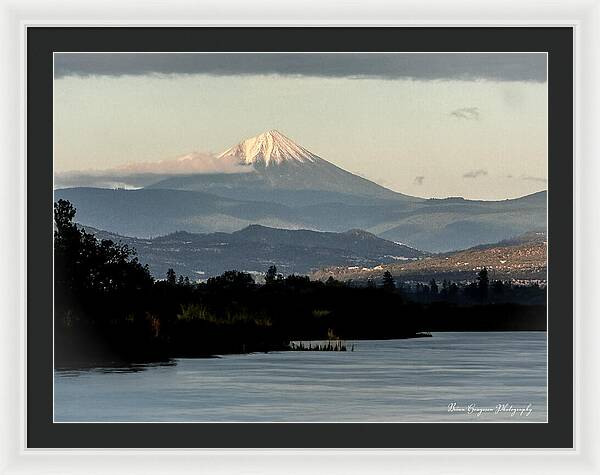 Mt Shasta - Framed Print