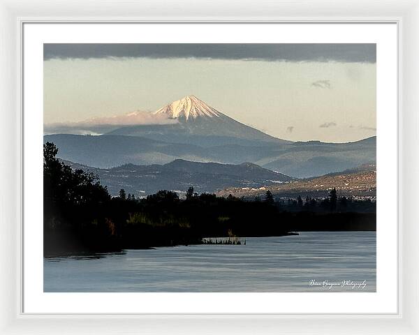 Mt Shasta - Framed Print