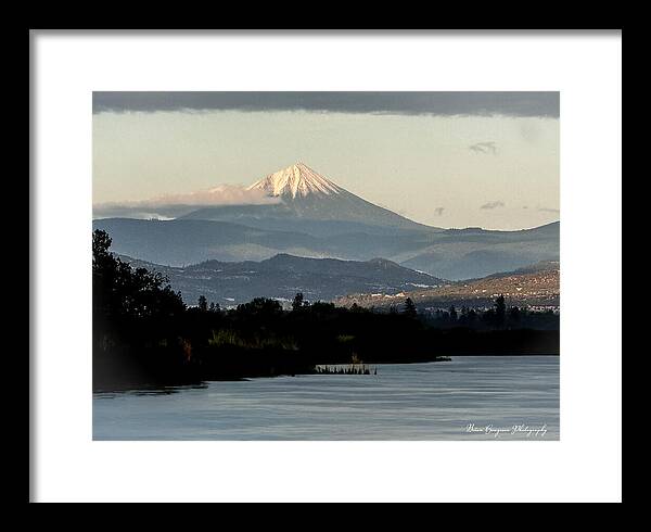 Mt Shasta - Framed Print