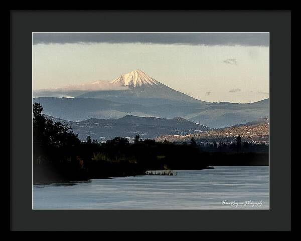 Mt Shasta - Framed Print