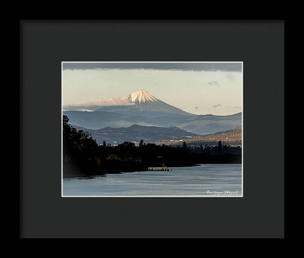 Mt Shasta - Framed Print