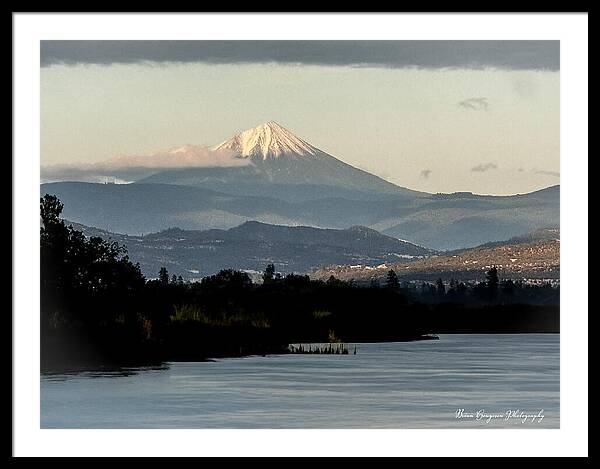 Mt Shasta - Framed Print