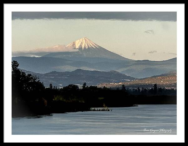 Mt Shasta - Framed Print