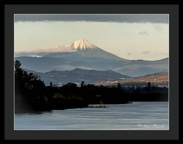 Mt Shasta - Framed Print