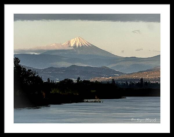 Mt Shasta - Framed Print