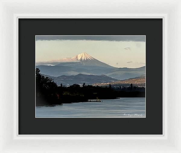 Mt Shasta - Framed Print
