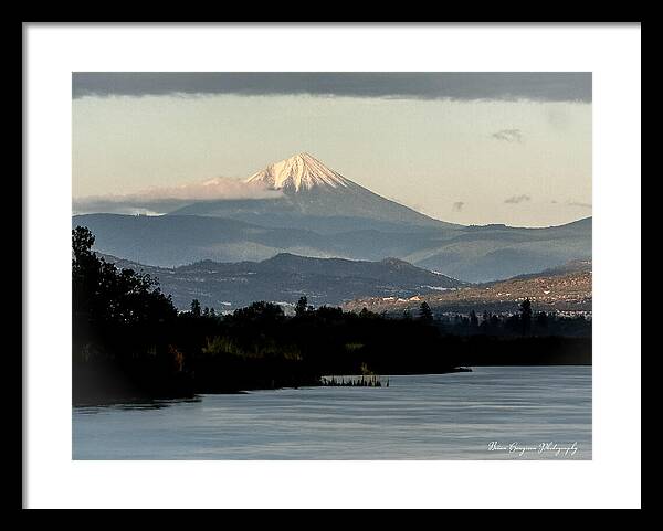 Mt Shasta - Framed Print