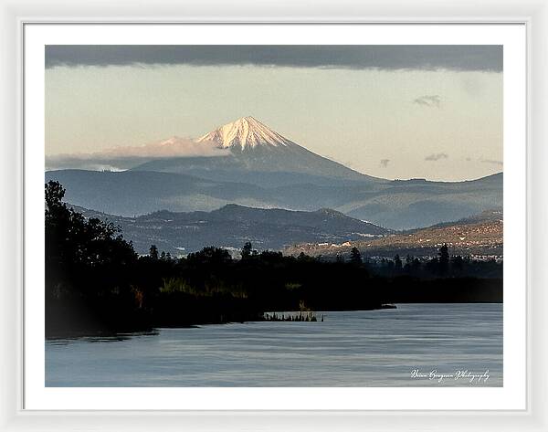 Mt Shasta - Framed Print