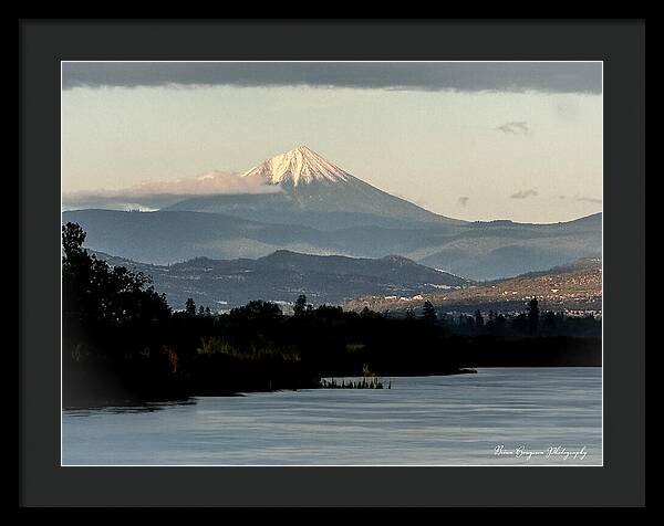 Mt Shasta - Framed Print