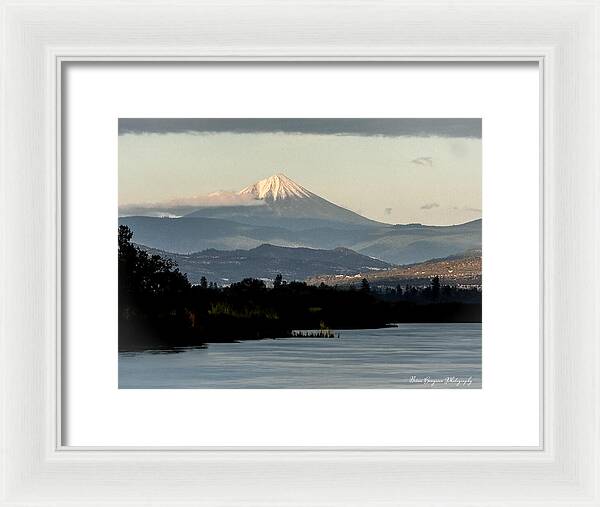 Mt Shasta - Framed Print