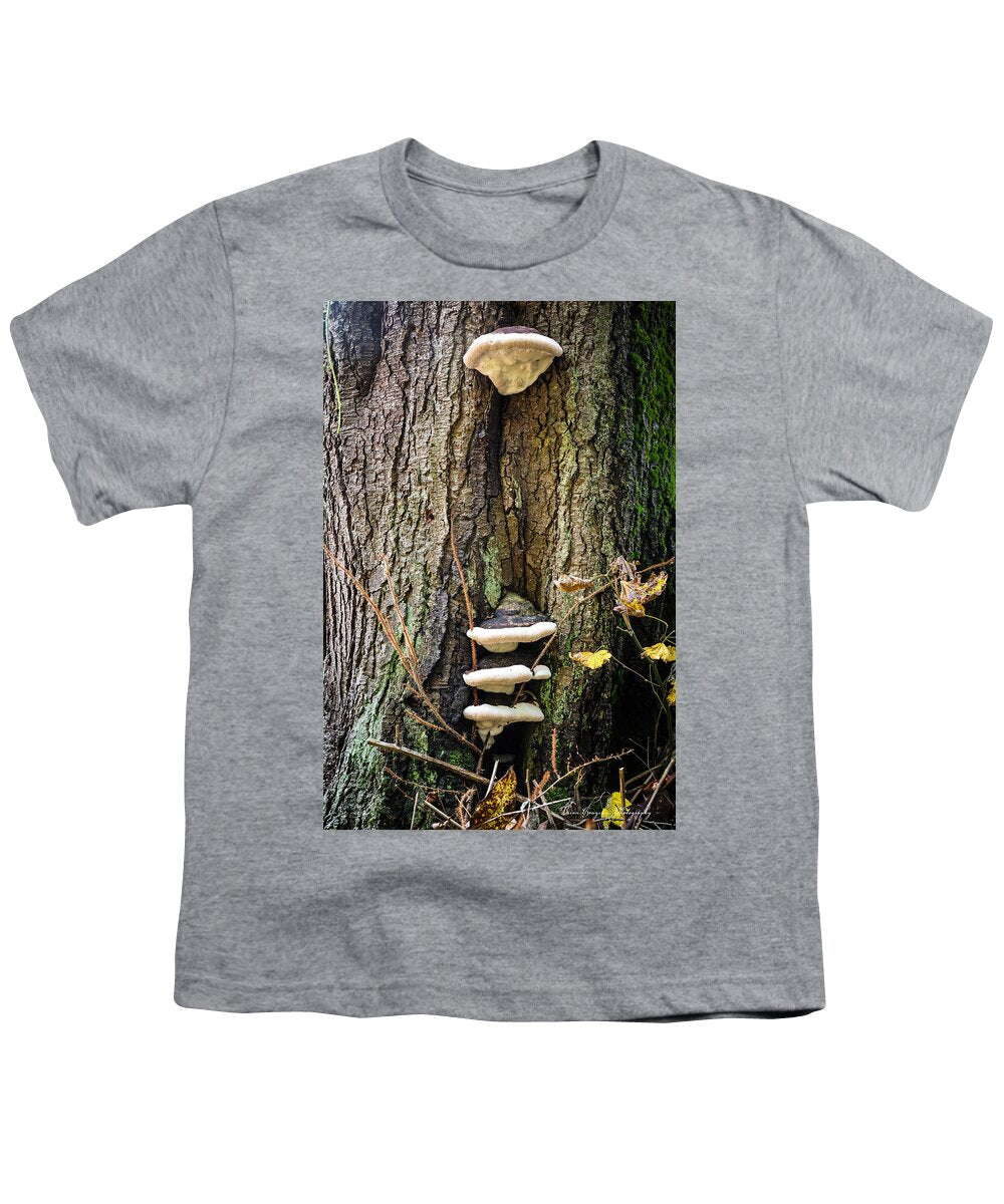 Mushrooms on the tree - Youth T-Shirt