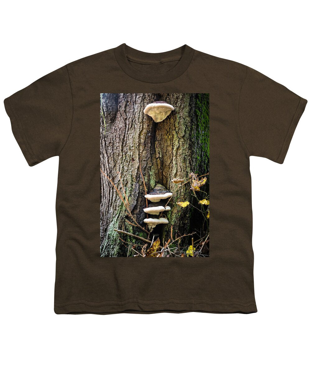 Mushrooms on the tree - Youth T-Shirt