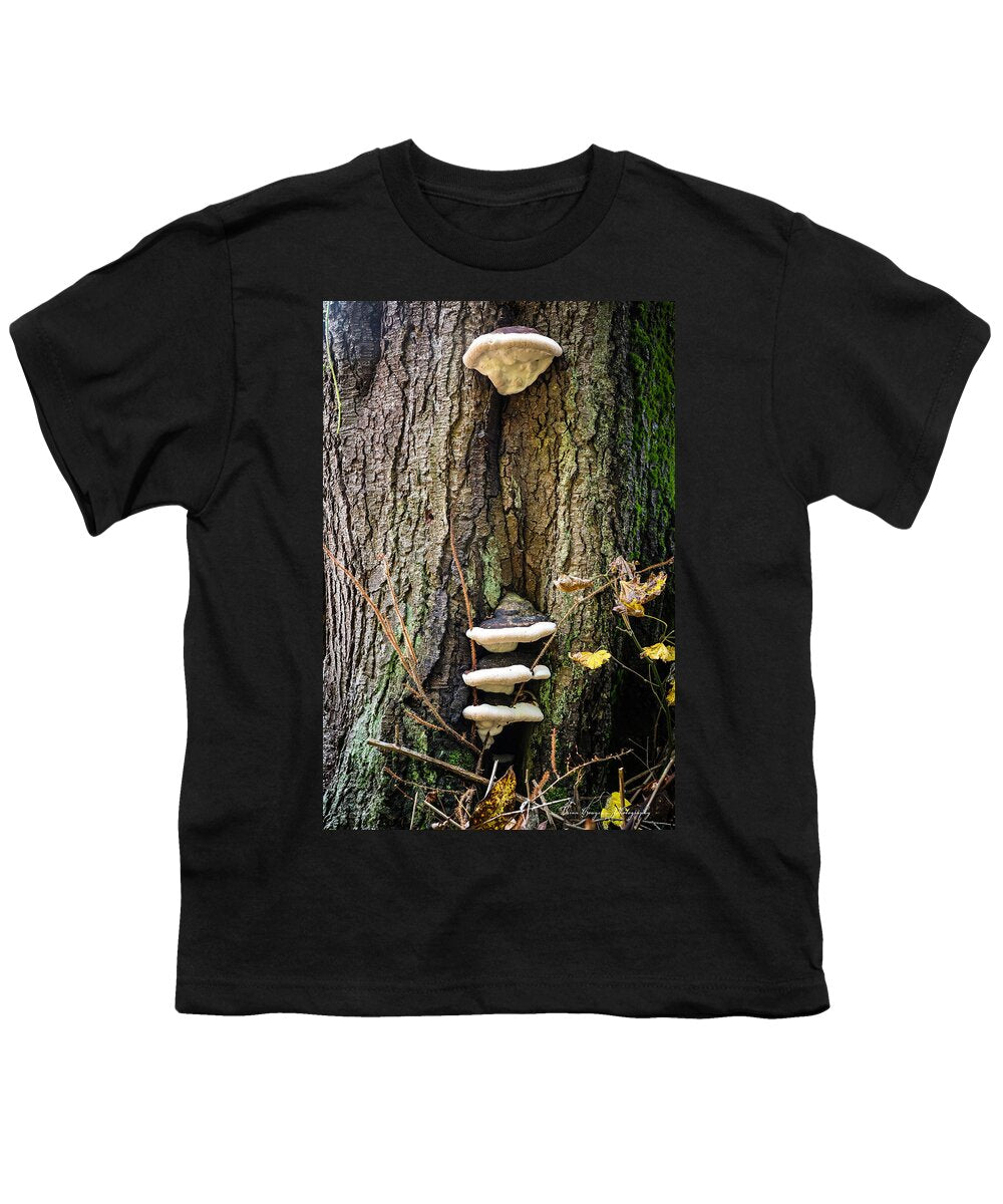 Mushrooms on the tree - Youth T-Shirt