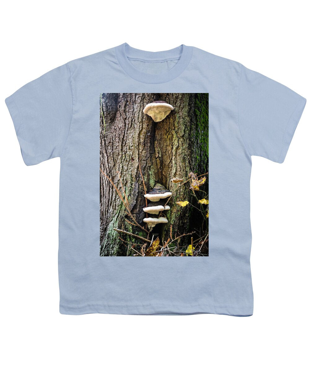 Mushrooms on the tree - Youth T-Shirt